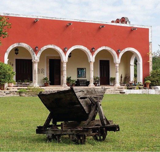 Hacienda Santo Domingo Hunxectamán en Yucatán