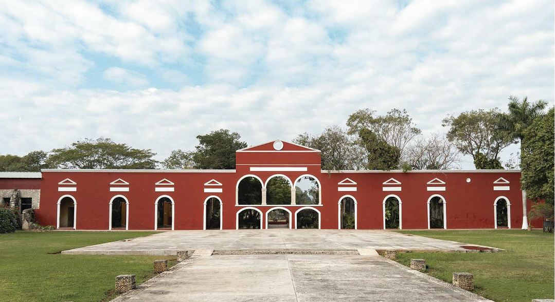 Arquitectura henequenera de Hacienda Hunxectamán