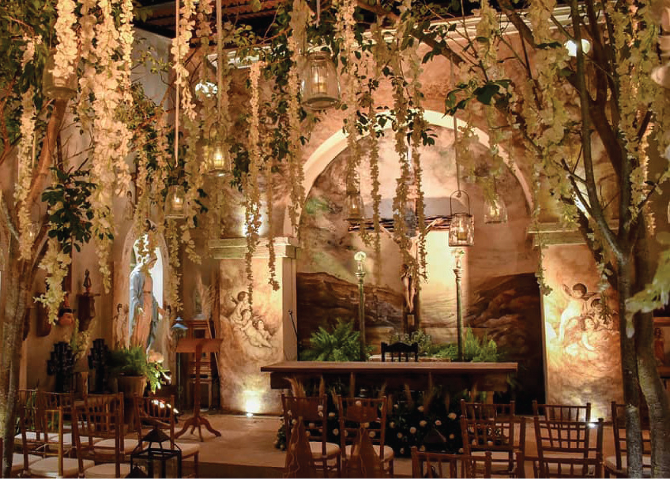 Hacienda Santa Lucía
Kantoyná cuenta con una gran
estructura para eventos.